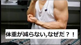 マッスル馬鹿のダイエット法その9　低カロリーでダイエットしているのに体重が減らない、なぜだ？！