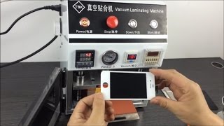 OCA Vacuum Laminating Machine for LCD Repair Refurbish Touch Screen Display Tool