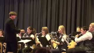 Konzert der Felsland Blaskapelle im Haus des Gastes Dahner Felsenland Germany T4