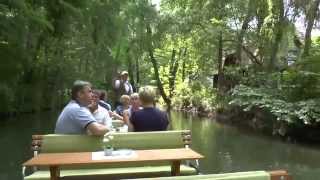 Kahnfahrt in Burg Spreewald zum Barfuss-Park