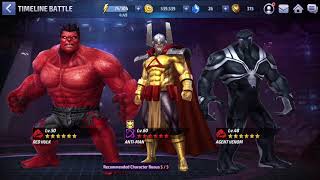 Marvel Future Fight Part 26 - Nova To Tier 2, Red Hulk and Agent Venom Advanced to 6*