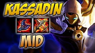 KASSADIN MID GAMEPLAY - LEAGUE OF LEGENDS - ETERNO LOL