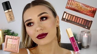 Full Glam Makeup Tutorial | Urban Decay Heat Palette HISS OR MISS?!