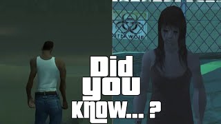 GTA San Andreas Secrets and Facts