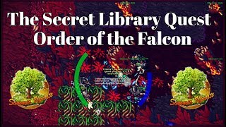 Tibia | The Secret Library Quest | Order of the Falcon