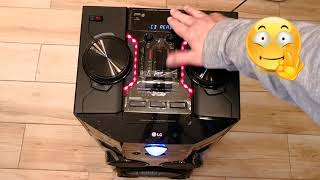 Unboxing LG OM7560 1000w