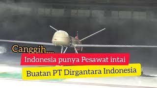 Peluncuran pesawat tanpa awak PT dirgantara Indonesia