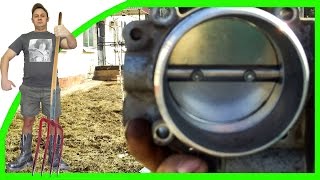ЧИСТКА ДРОССЕЛЬНОЙ ЗАСЛОНКИ Киа Спортейдж 3