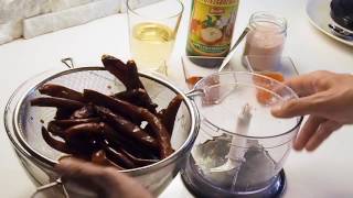Chilisauce from dried chilies