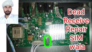 Dead receiver repairing 1506g SIM wala red light problem Urdu / Hindi
