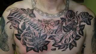 fotos de tatuajes en el pecho para hombres