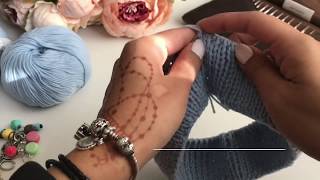 Шапка №3. "Зефирка". Видео 1 - Начинаем). Вязание. Мастер Класс. Knit. Cap.