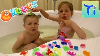 ГИГАНТСКАЯ ЖАБА в ванной!?Морские орбизы в джакузи! Orbeezes  in the bathroom
