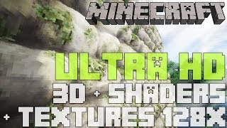 MINECRAFT GRAFICA ULTRA - Shaders + Modelli 3D + Textures 128x