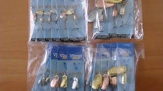 Блёсны Blue Fox (вертушки). Посылка с AliExpress.