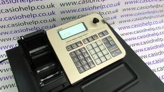 How To Clear E014 Error Message On Casio SE-S100 PCR-T285 Cash Register
