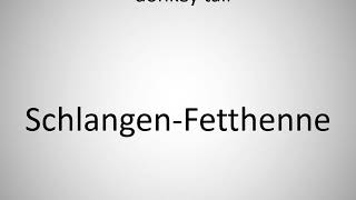 How to say donkey tail in German? (Schlangen-Fetthenne)