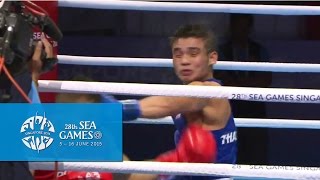 Boxing (Day 5) Men's Bantam Weight (56kg) Finals Bout 70 | 28th SEA Games Singapore 2015