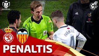 Tanda de penaltis | Copa del Rey | Cultural y Deportiva Leonesa 2 - Valencia CF 4