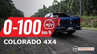 2019 Holden Colorado LTZ (auto) 0-100km/h & engine sound