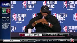 LeBron James | Eastern Conference Finals Game 4 Press Conference