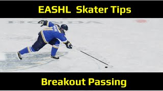 NHL 16 - EASHL Skater Tips - Efficient Breakout Passing