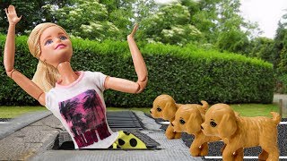 НИКТО этого НЕ ОЖИДАЛ! Собака Puppy Dog в поисках Барби! Играем в Куклы Barbie Doll