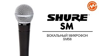 Микрофон SHURE SM58 - Обзор