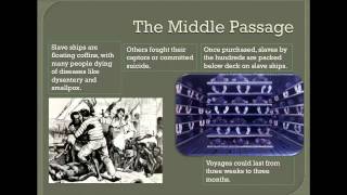Atlantic Slave Trade and Columbian Exchange