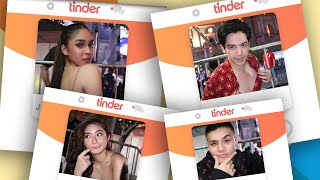 Tinder profile photos ng JoshLia at LoiNie ipinakita! | 4 Pics, 1 Take