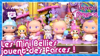 ¡Les MINI-BELLIES envahissent la ville Pinypon! ?Les farces des Bellies rendent les Pinypon FOUS ?