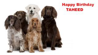 Taheed   Dogs Perros - Happy Birthday