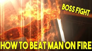 How to beat the man on fire boss fight - Metal Gear Solid V: The Phantom Pain