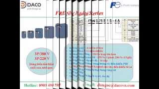 Biến tần 11Kw, 15Kw, 18.5Kw, 22Kw, 30Kw, 37Kw dùng cho tải quạt, bơm Biến tần FUJI FRENIC Series