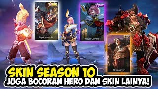 SKIN SEASON 10 TIGREAL STARLIGHT HAYABUSA STARLIGHT FANNY BOCORAN HERO BARU - ML INDONESIA