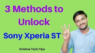 Sony Xperia ST25i Hard Reset - How to Unlock Pattern Lock