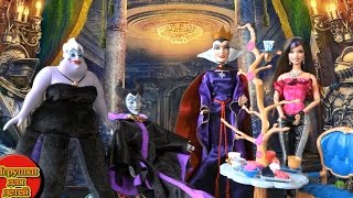 Игрушки Куклы Барби Дисней на русском Вечеринка Волшебниц Видео для девочек Мультик Куклами