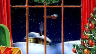 САНТА КЛАУС ЗА ОКНОМ футаж бесплатно 2018 footage free download HD SANTA CLAUS OUTSIDE THE WINDOW