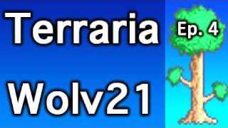 Terraria - Ep. 4 - Mining mining mining ft a song called Goodbye by Chamber