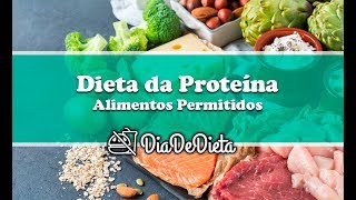 ? Dieta da Proteina  [ Alimentos Permitidos ]