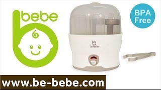 ร้าน be bebe จำหน่าย เครื่องนึ่งขวดนม ที่นึ่งขวดนม หม้อนึ่งขวดนม ไฟฟ้าอัตโนมัติ ราคาย่อมเยา