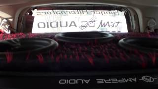 BET YOU CANT PLAY THIS LOW!!!!!!!!!!!!! 3 X-18'S 8K+ WATTS!!!!!