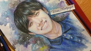 방탄소년당의 제이홉 / BTS - J-Hope drawing (by Elena Martynyuk)