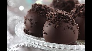 Christmas special chocolate truffles | Oreo Chocolate Balls recipe | Oreo Cookies | Tasty Dessert