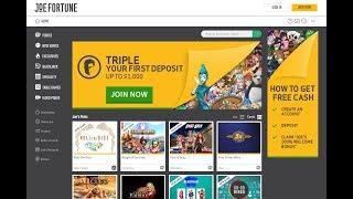 Joe Fortune Casino Video Review