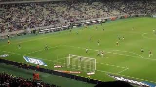 Gol de bicicleta do arrascaeta visto da arquibancada Brasileirão 2019 Ceará e Flamengo.