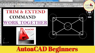TRIM and EXTEND Command work together in Autocad