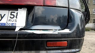 Как избавиться от ржавчины.Покраска задней двери Ваз