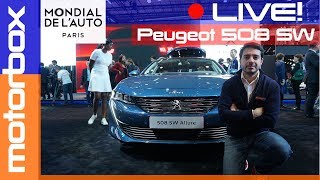 Nuova Peugeot 508 SW | Live dal Salone di Parigi 2018