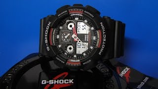 Casio G Shock GA100 1A4 Sport Watch. Честный обзор. Плюсы и минусы.